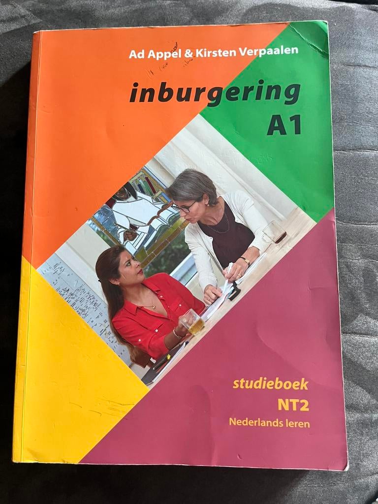 Ad Appel - inburgering A1, Boeken, Schoolboeken, Ad Appel; Kirsten Verpaalen, Ophalen of Verzenden, Zo goed als nieuw, Nederlands