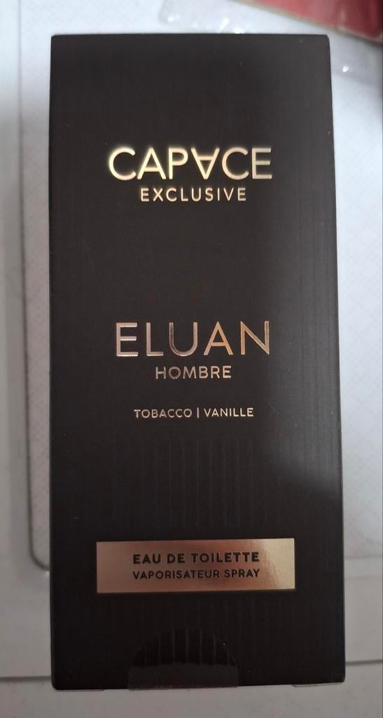 Capace Exclusive Eluan Parfum Homme Eau de Toilette, Verzenden, Nieuw