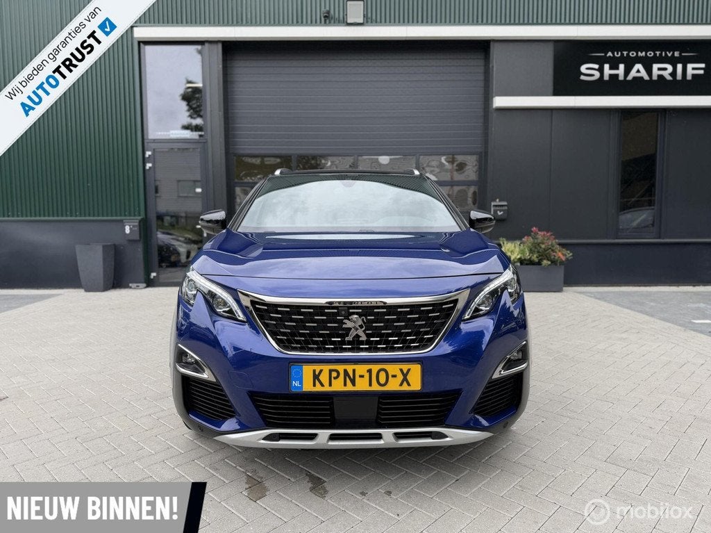 Peugeot 3008 1.2 PureTech GT Line |D.Onderhoud|D.riemv.v|, Auto's, Gebruikt, 1199 cc, Leder en Stof, Bedrijf