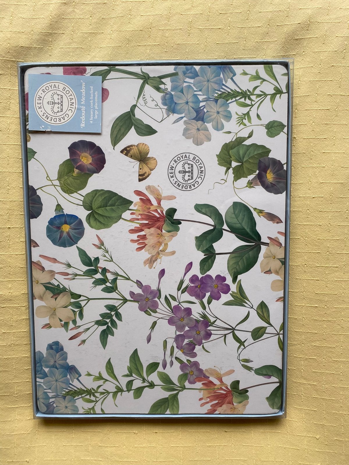 Luxe placemats met kurken achterzijde., Placemat, Ophalen of Verzenden, Met opbergdoos, Meerkleurig
