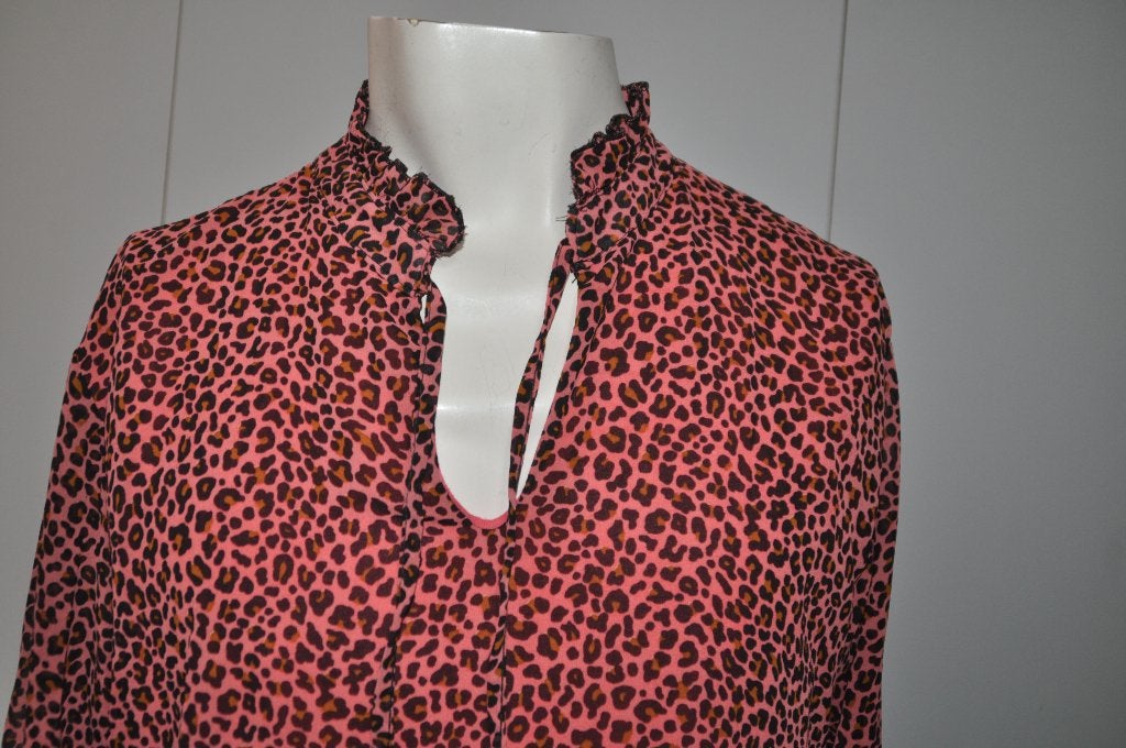 AD44 Sensi Wear Mooi Shirt Roze Okker Zwart maat L XL, Zwart, Zo goed als nieuw, Shirt of Top, Sensi wear