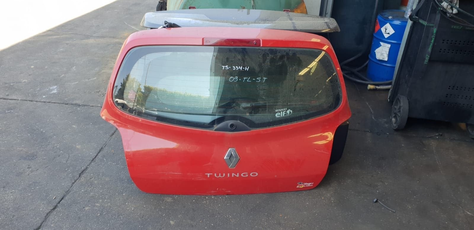 RENAULT TWINGO ACHTERKLEP BJ 2007 TOT 2011, Auto-onderdelen, Gebruikt, -, Ophalen of Verzenden, Achter