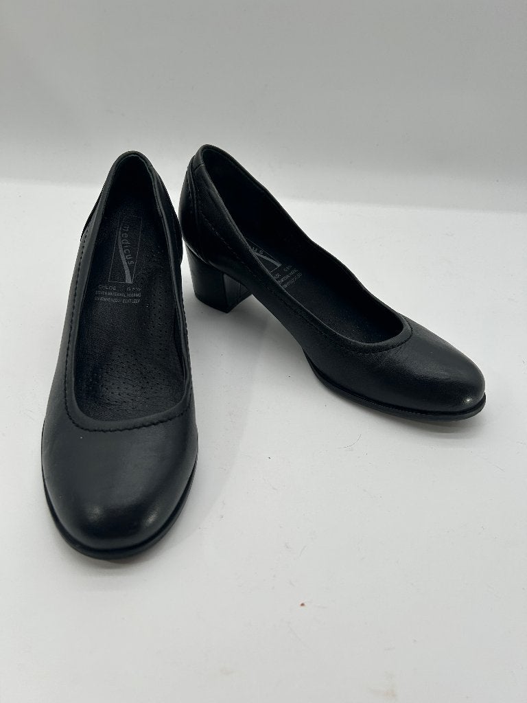Medicus, maat 38.5 g zwarte schoenen op blokhak, Schoenen met lage hakken, Medicus, Verzenden, Zwart