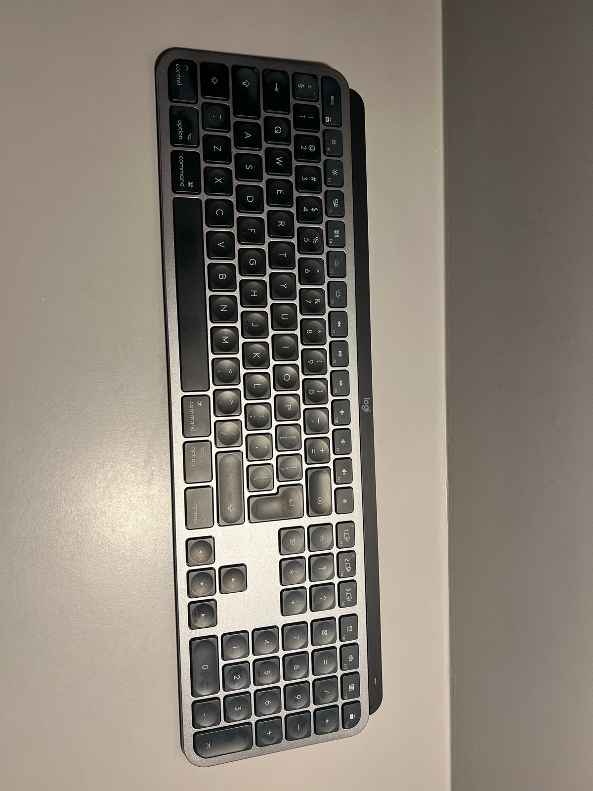 Logitech MX Keys Draadloos Toetsenbord Qwerty, Computers en Software, Ophalen of Verzenden, Zo goed als nieuw, Draadloos, Qwerty