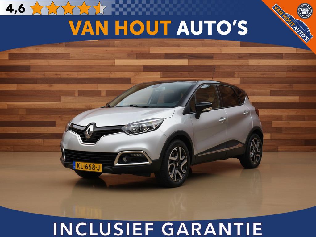 Renault Captur 0.9 TCe Dynamique (bj 2015), Voorwielaandrijving, Stof, Gebruikt, Zwart