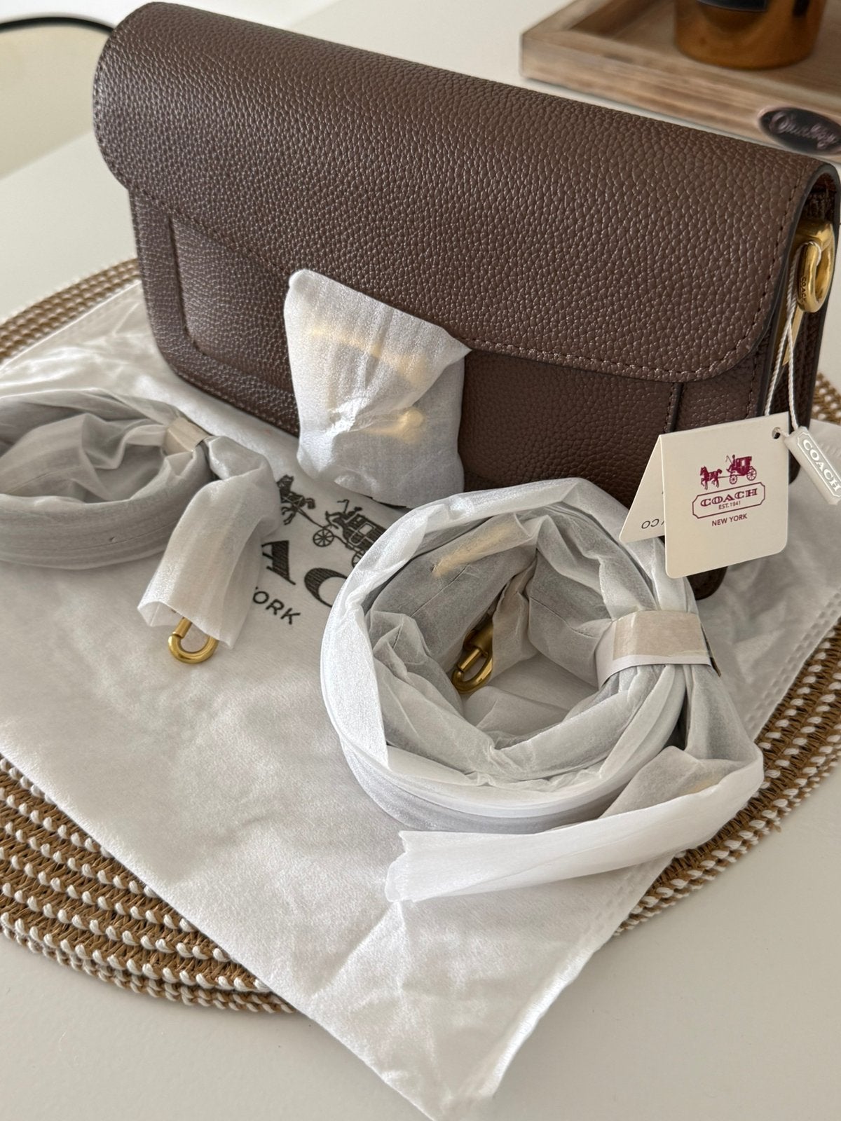 Coach Tabby 26 tas nieuw, Sieraden, Tassen en Uiterlijk, Tassen | Damestassen, Ophalen of Verzenden, Nieuw, Bruin, Schoudertasje
