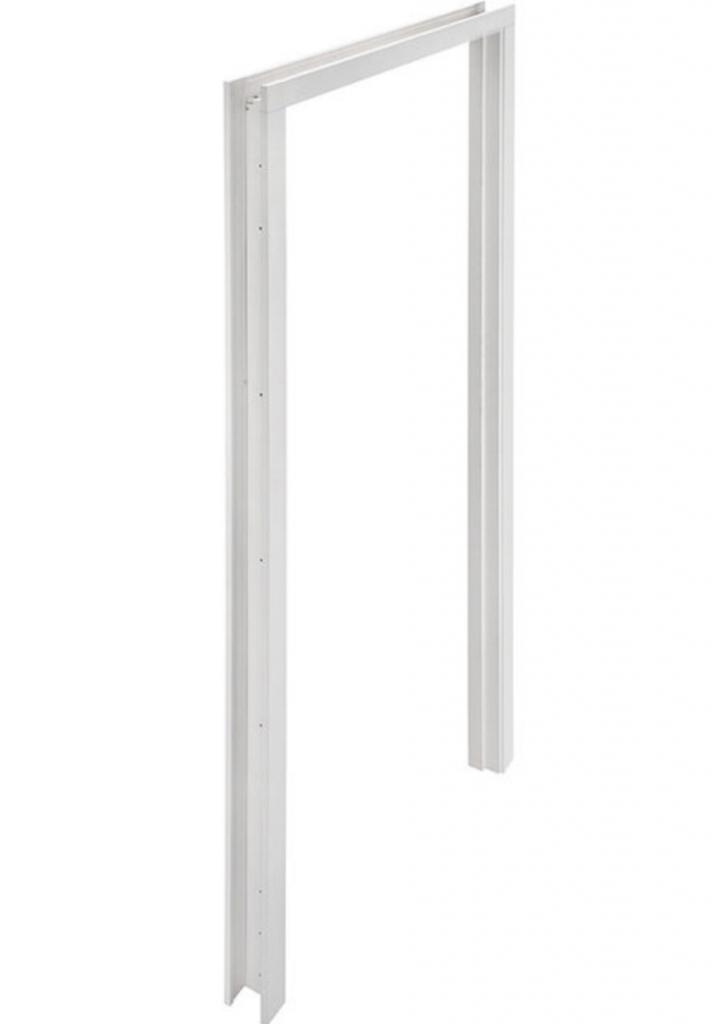 NIEUW! Houten binnendeur kozijnen wit/zwart, Doe-het-zelf en Verbouw, Kozijnen en Schuifpuien, Deurkozijn, Niet ingevuld, Nieuw