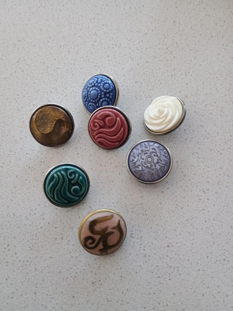 Noosa + Noosa-stijl sieraden: chunks, armbanden, ring, hange, Gebruikt, Wit, Leer, Ophalen of Verzenden