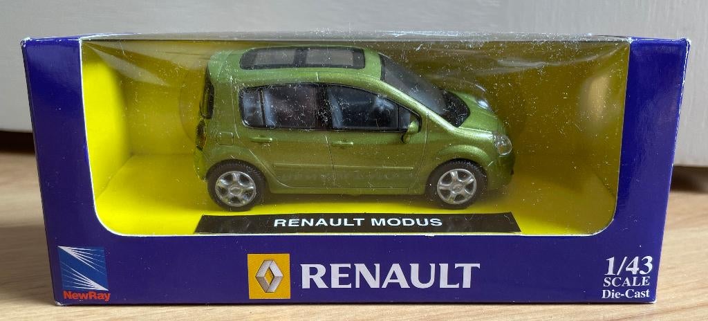 Renault Modus 1/43, Hobby en Vrije tijd, Modelauto's | 1:43, Ophalen of Verzenden, Nieuw, Auto, Overige merken