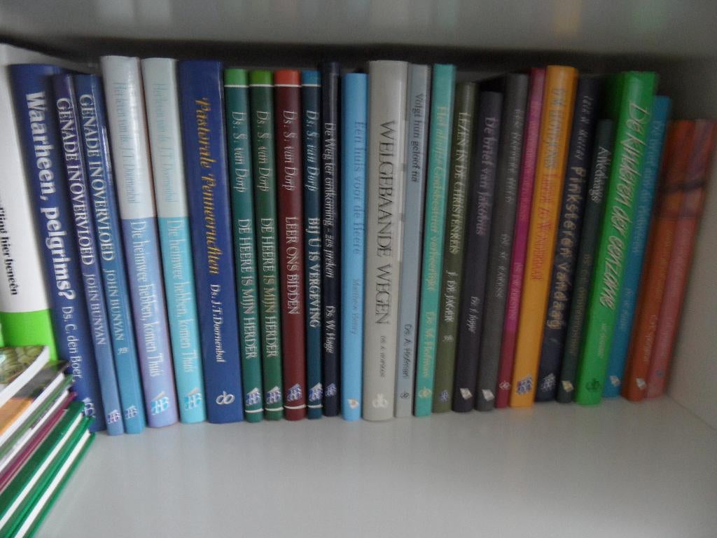 Theologische boeken uitgegeven door de Banier (gebonden), Boeken, Ophalen of Verzenden, Gelezen, Christendom | Protestants