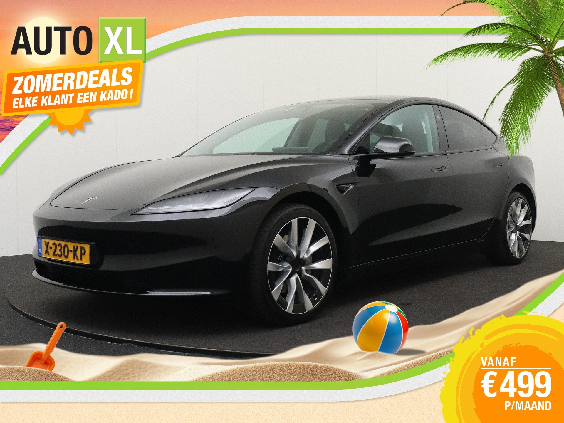 Tesla Model 3 60 kWh 283 PK Full Self-Driving 19'LMV Pano-da, Auto's, Tesla, Automaat, 513 km, Achterwielaandrijving, Gebruikt