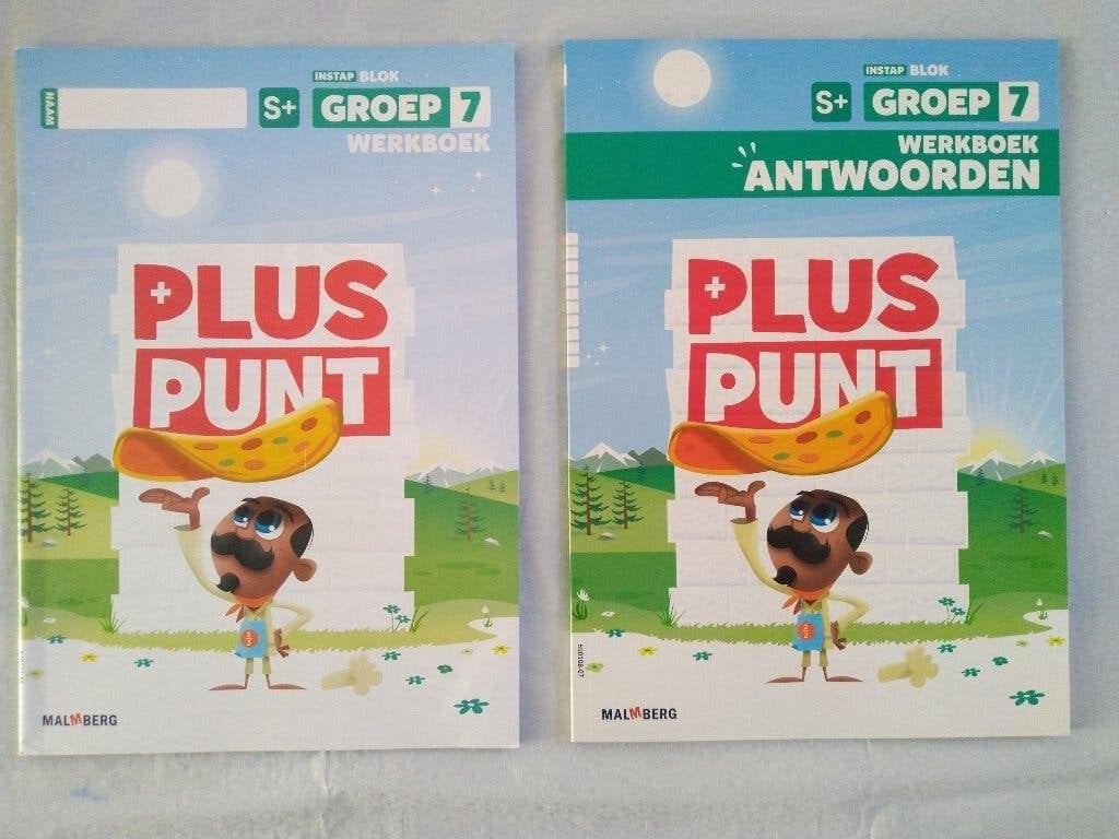 Pluspunt - Groep 7 - Instap Werkboek en antwoordenboek 7S+, Boeken, Ophalen of Verzenden, Nieuw, Overige niveaus, Overige vakken