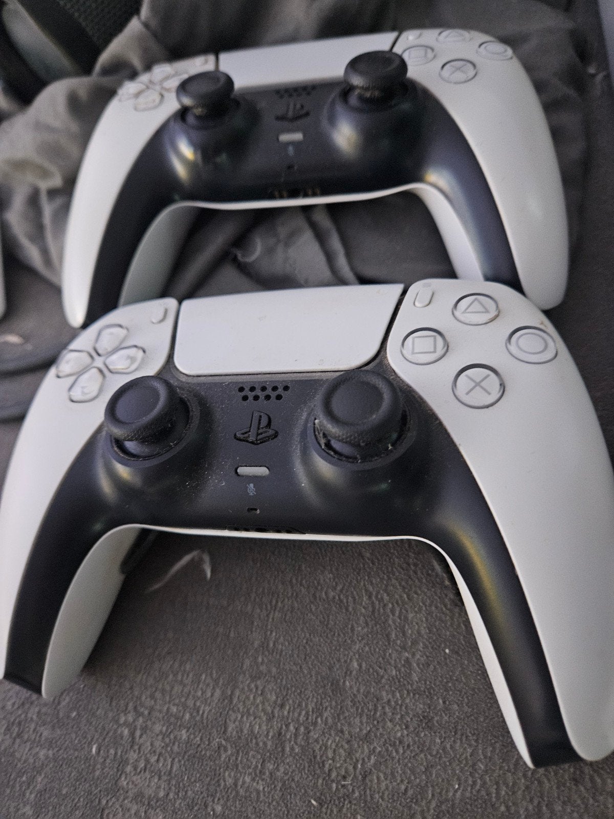 2x PlayStation 5 DualSense Controllers - Wit, Ophalen, Gebruikt, PlayStation 5, Controller