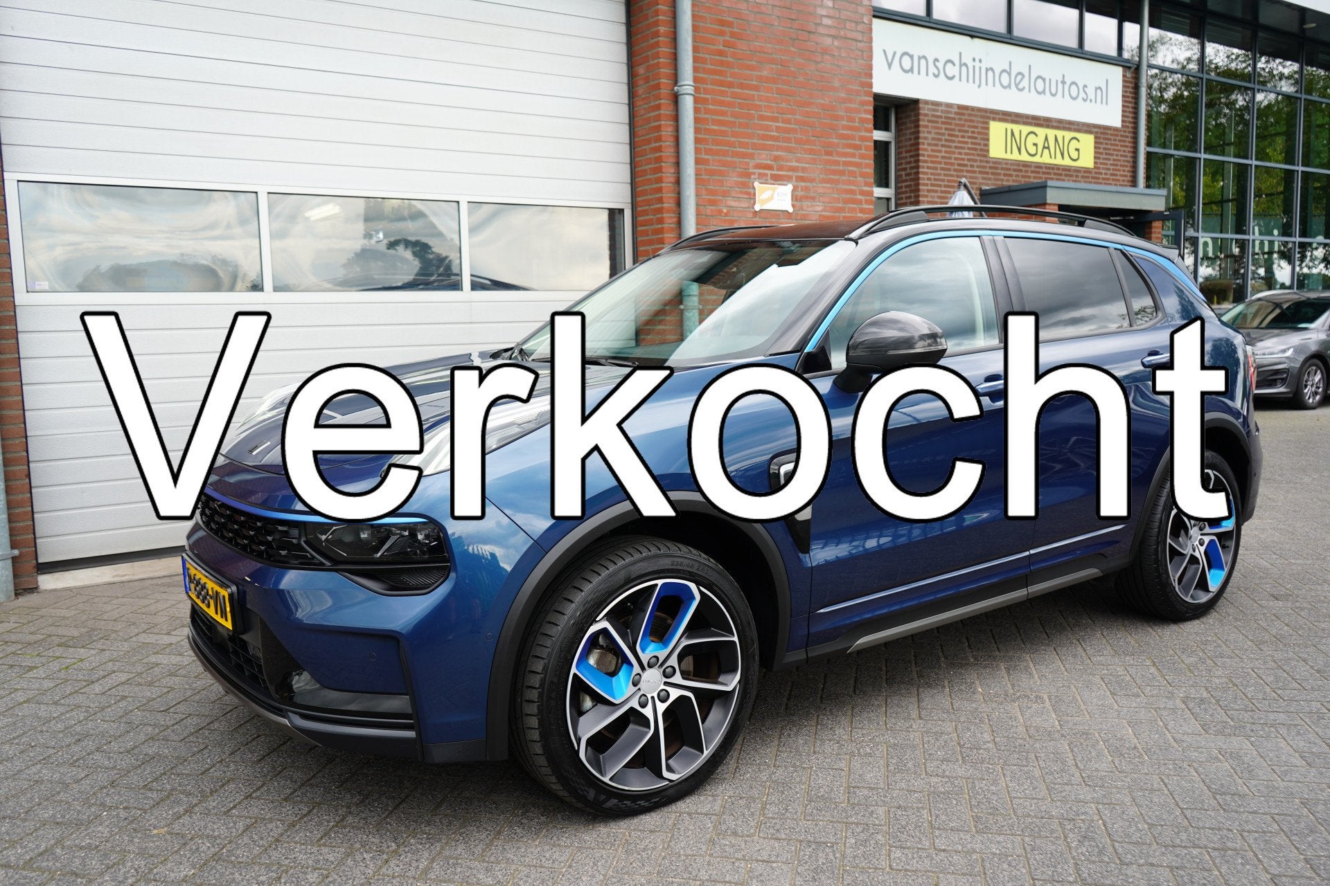 Lynk & Co 01 1.5 261PK! *NL AUTO* DEC 2022 DEALER ONDERHOUDE, Auto's, Dealer onderhouden, Stof, Blauw, 120 €/maand