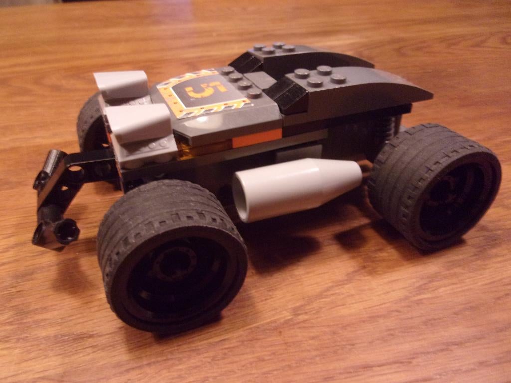 Lego Racers 8137-1 Booster Beast uit 2007, Gebruikt, Lego, Ophalen of Verzenden, Compleet