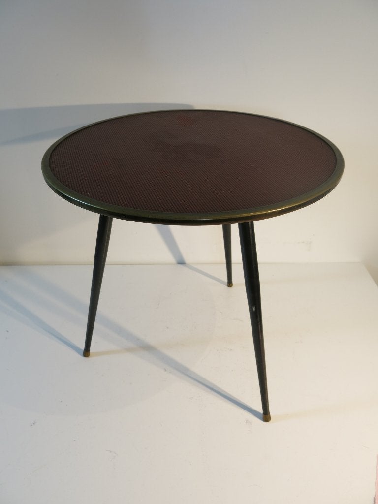 Vintage Mid-Century Bijzettafel / Plantentafel, Ophalen of Verzenden, Huis en Inrichting