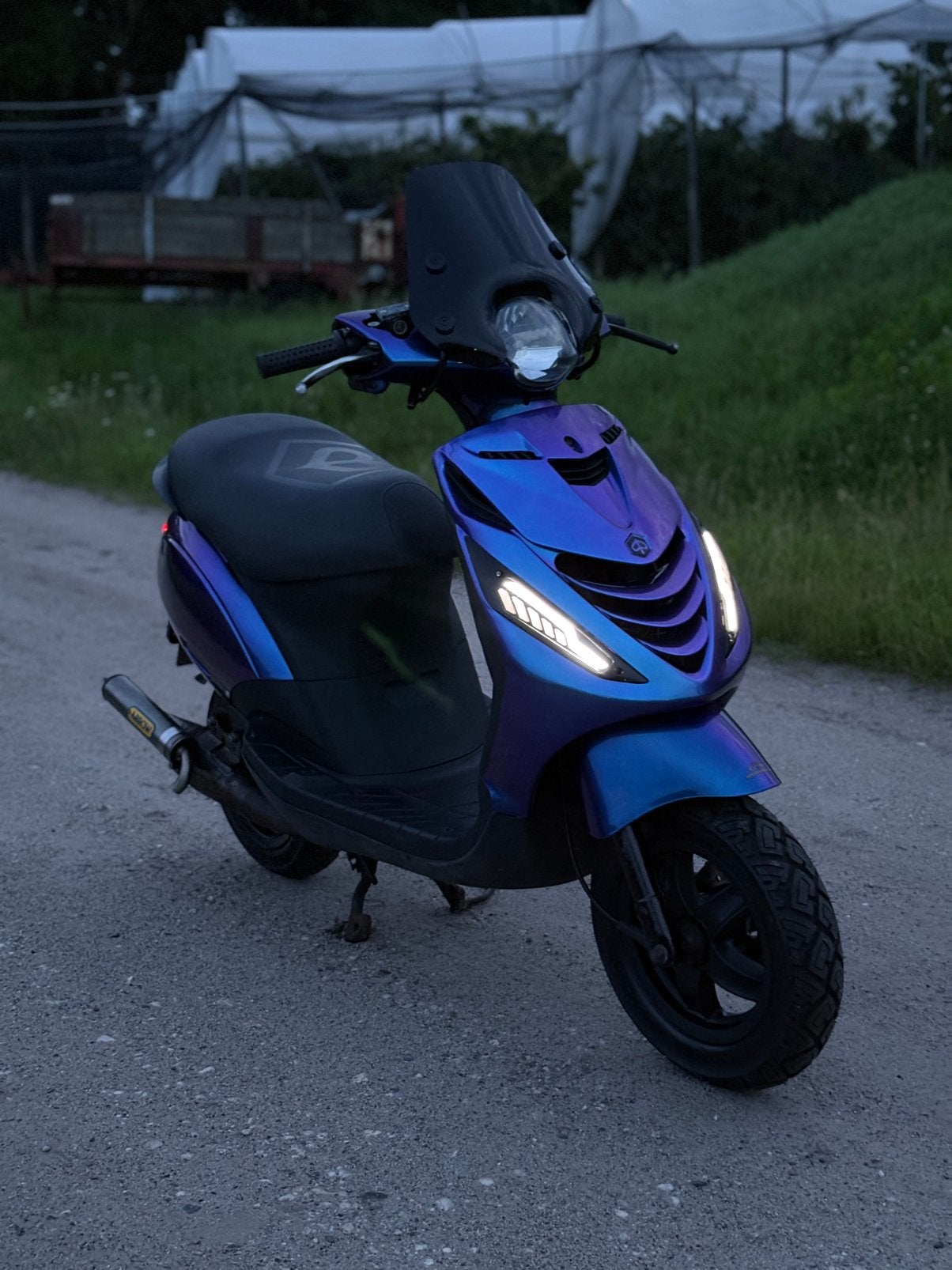 Piaggio zip 2t 70cc malossi, Fietsen en Brommers, Scooters | Piaggio, Gebruikt, Zip, Benzine, Ophalen