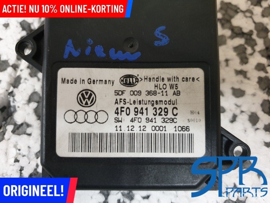 AFS POWER MODULE Xenon-module 4F0941329C ORIGINEEL BALAST, Auto-onderdelen, Volkswagen, Nieuw, Ophalen of Verzenden, Volkswagen