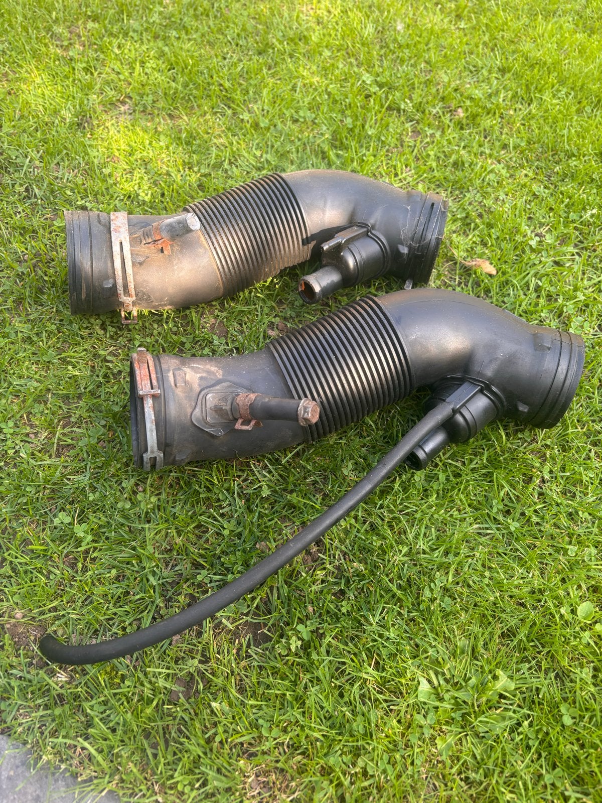VW Golf 4 2.0 luchtinlaatslang 1J0 129 684 G – 2 stuks, Ophalen of Verzenden, Gebruikt, Volkswagen