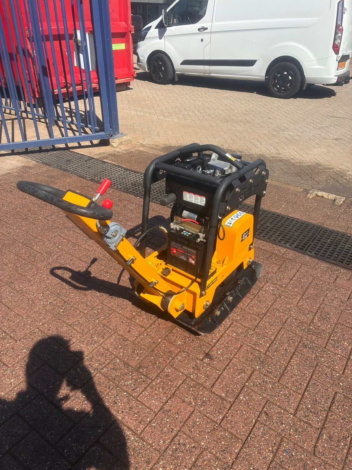 Lumag RP-i31DE Diesel Trilplaat 200kg - Krachtig en Betrouwb, Tuin en Terras, Ophalen