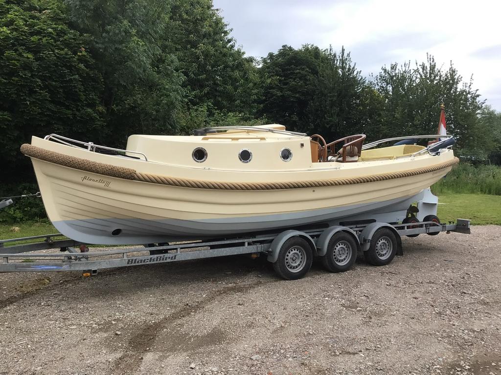 Nette Rembrandt 777 cabin sloep te koop, Watersport en Boten, Ophalen, Gebruikt, Binnenboordmotor, Diesel