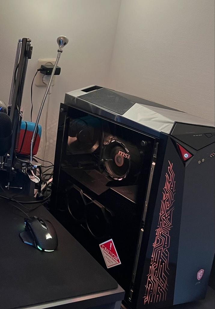 MSI Infinite A Gaming PC - i7 RTX 2070 Super, 1 speler, Ophalen of Verzenden, Zo goed als nieuw