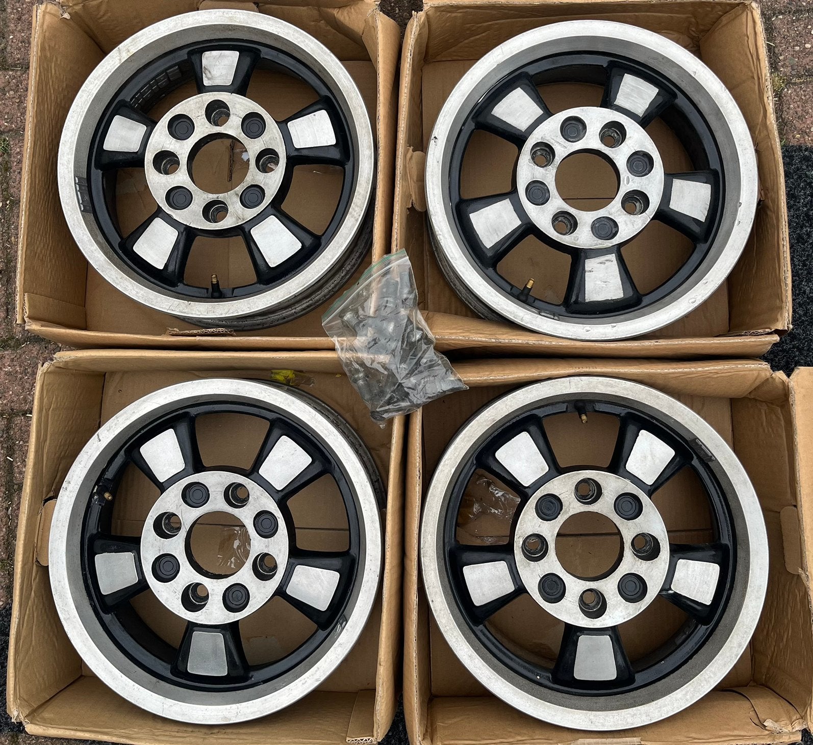 Vintage 15” velgen Porsche vw Kever, Ophalen of Verzenden, Gebruikt