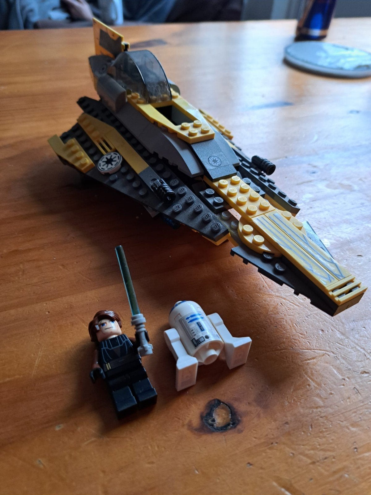 LEGO Star Wars Anakin's Jedi Starfighter met figuren, Ophalen, Zo goed als nieuw, Overige merken