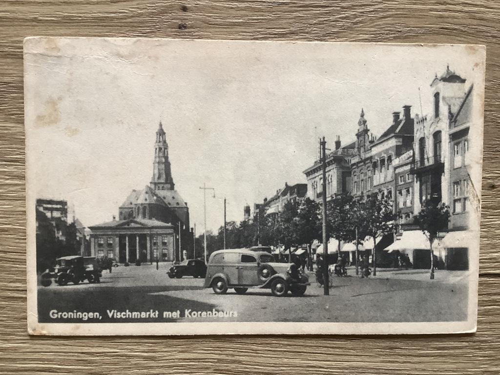 ansichtkaart Groningen, Ophalen of Verzenden, Gelopen, Groningen