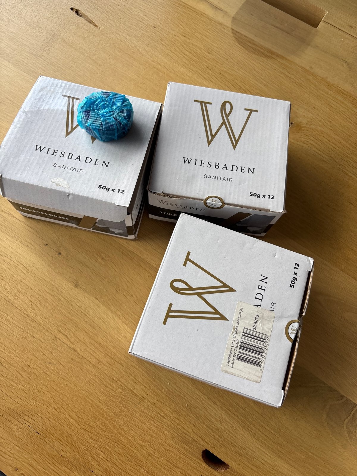 Wiesbaden Toiletblokjes - 36 stuks voor een fris toilet, Ophalen of Verzenden, Schoonmaakmiddel
