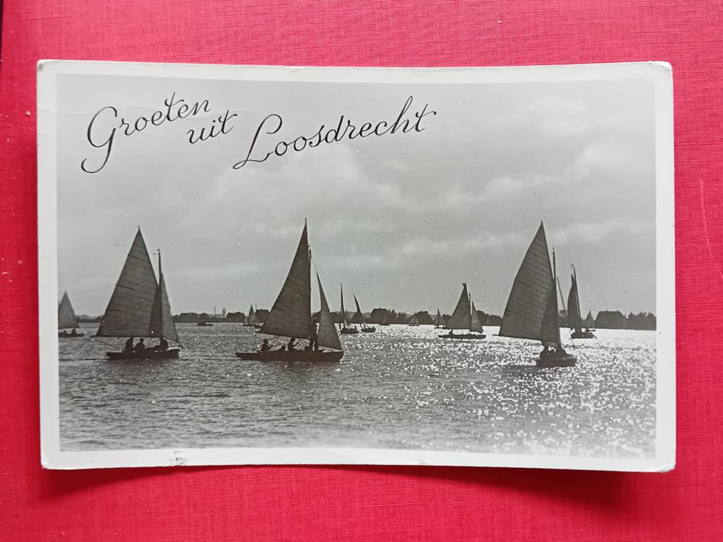 Ansichtkaart Loosdrecht, Ophalen of Verzenden, Noord-Holland