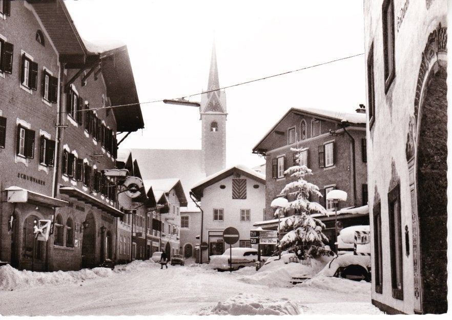 Golling Oberer Markt, Oostenrijk (jaren '60)15-09, Ophalen of Verzenden, 1960 tot 1980, Ongelopen, Oostenrijk