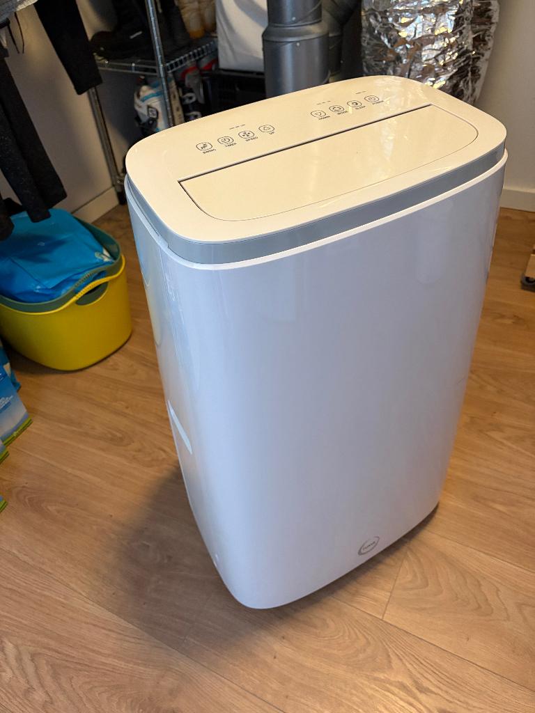 Fuave ACS14K01 mobiele airco – 14.000 BTU, Witgoed en Apparatuur, Airco's, Ophalen, 3 snelheden of meer, Zo goed als nieuw, Koelen en Ontvochtigen