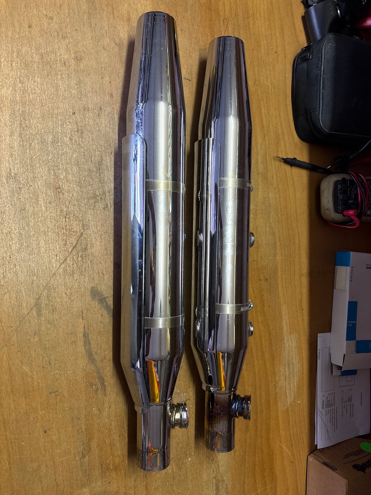 Harley-Davidson uitlaatdempers 65682-04 / softail, Ophalen of Verzenden, Gebruikt