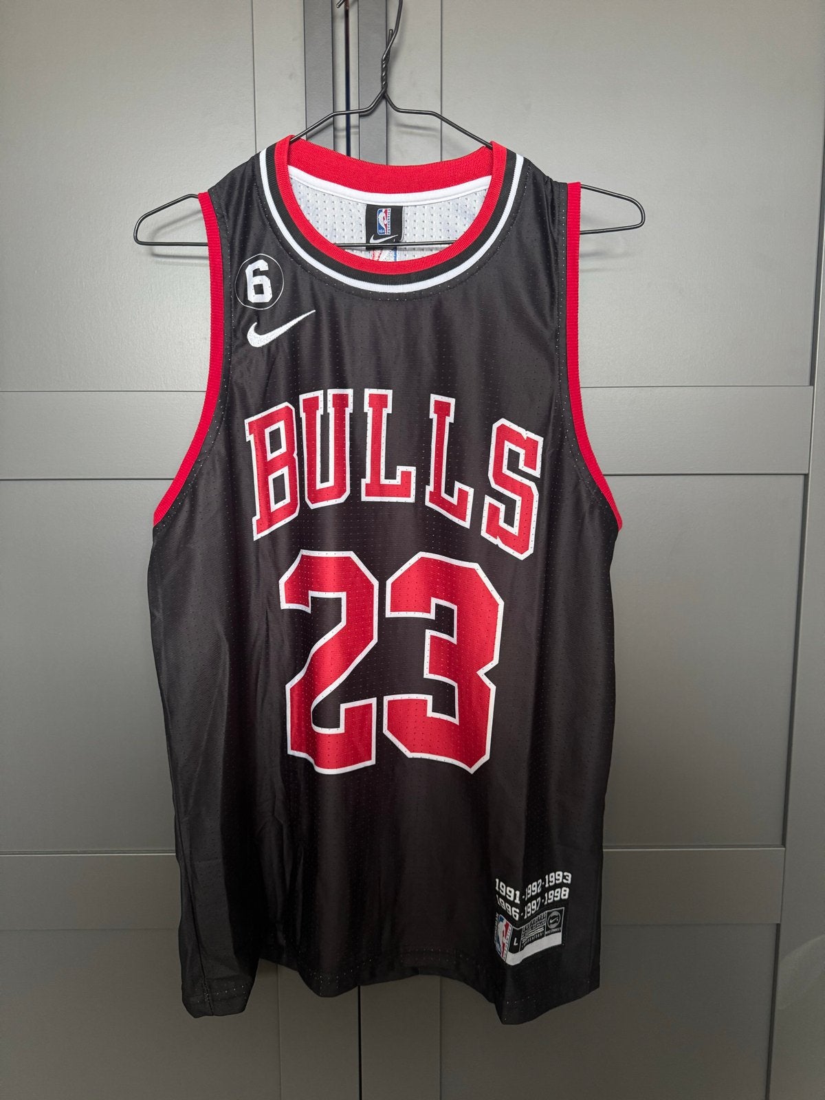 Michael Jordan nr. 23 Chicago Bulls origineel shirtje, Ophalen of Verzenden, Zo goed als nieuw, Algemeen, Meerkleurig