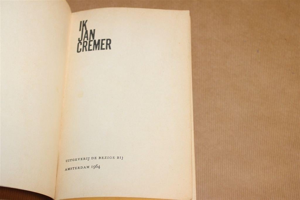 Ik Jan Cremer — Bezige Bij, 16e Druk 1964, Boeken, Ophalen of Verzenden, Gelezen