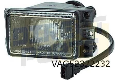 Volkswagen Passat (3/88-10/93) mistlamp Hella Rechts OES! VA, -, -, Nieuw, -