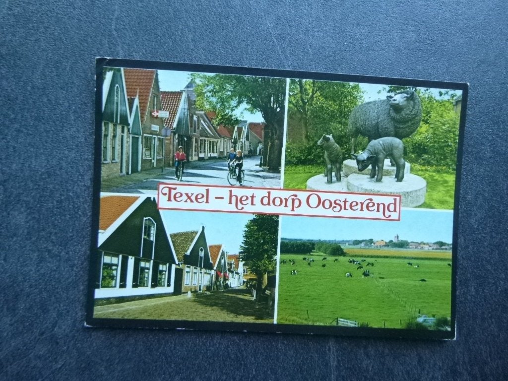Texel, Oosterend 1985, Verzenden, 1980 tot heden, Gelopen, Waddeneilanden