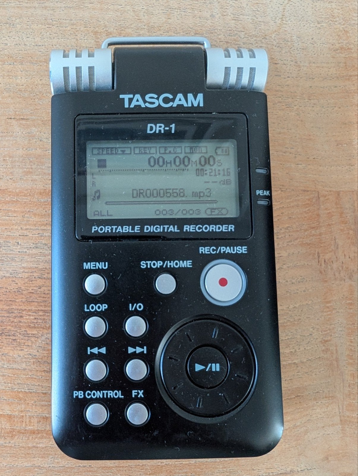 Tascam DR-1, Ophalen of Verzenden, Gebruikt, Overige typen