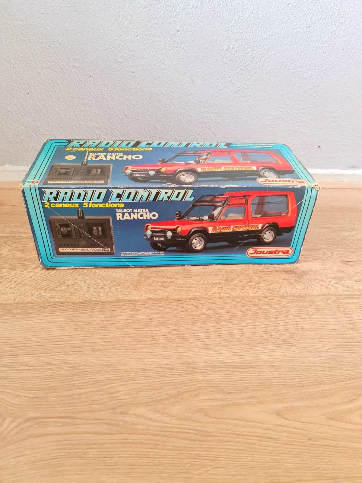 Zeldzame Vintage Joustra RC Auto – Talbot Matra Rancho, Ophalen of Verzenden, Zo goed als nieuw, 1:9 t/m 1:12, Auto