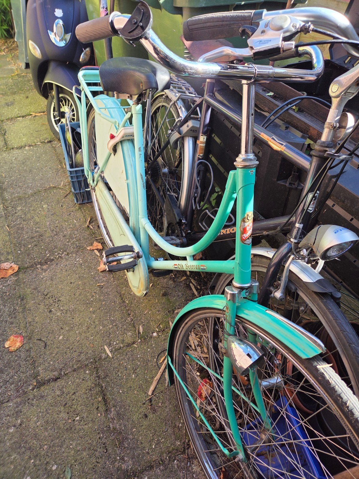 opknapper, Ophalen
