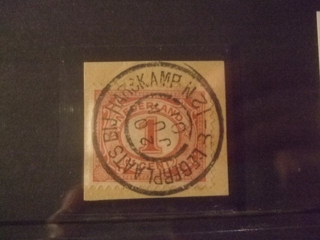 Nederland mooi stempel Legerplaats bij Harskamp, Verzenden, T/m 1940, Gestempeld