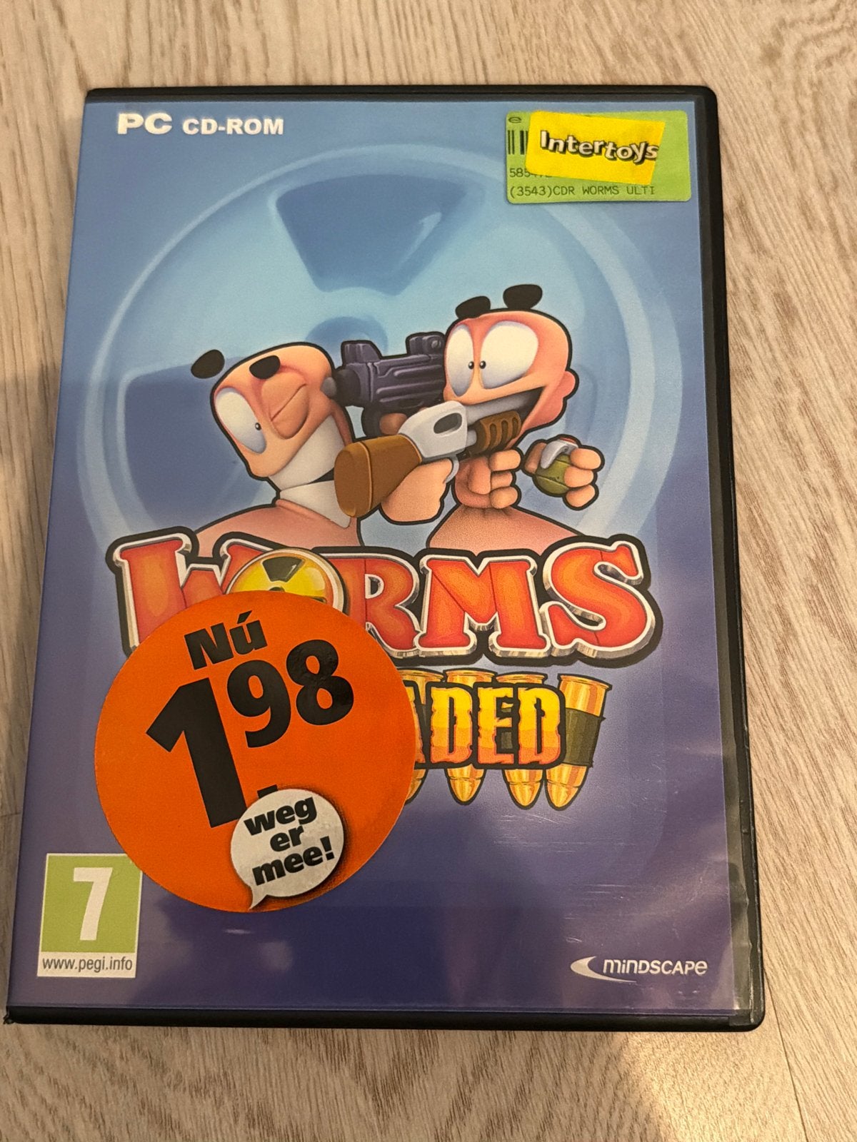 Worms Reloaded PC CD-ROM - Klassieke Worms Actie!, Spelcomputers en Games, Games | Pc, Gebruikt, Eén computer, Ophalen of Verzenden