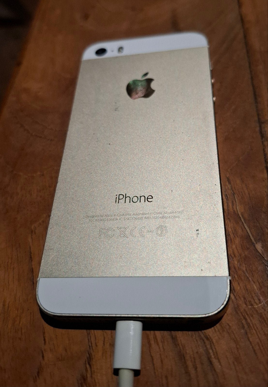 Defecte iPhone 5S (start niet op) met laadkabel, Ophalen of Verzenden