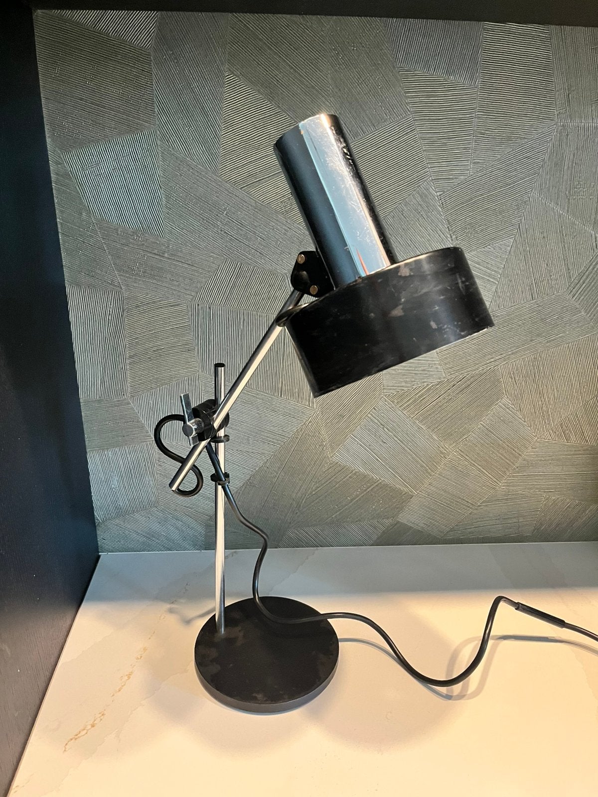 Hala Leuchten bureaulamp, Gebruikt, Vintage, Ophalen of Verzenden, Metaal