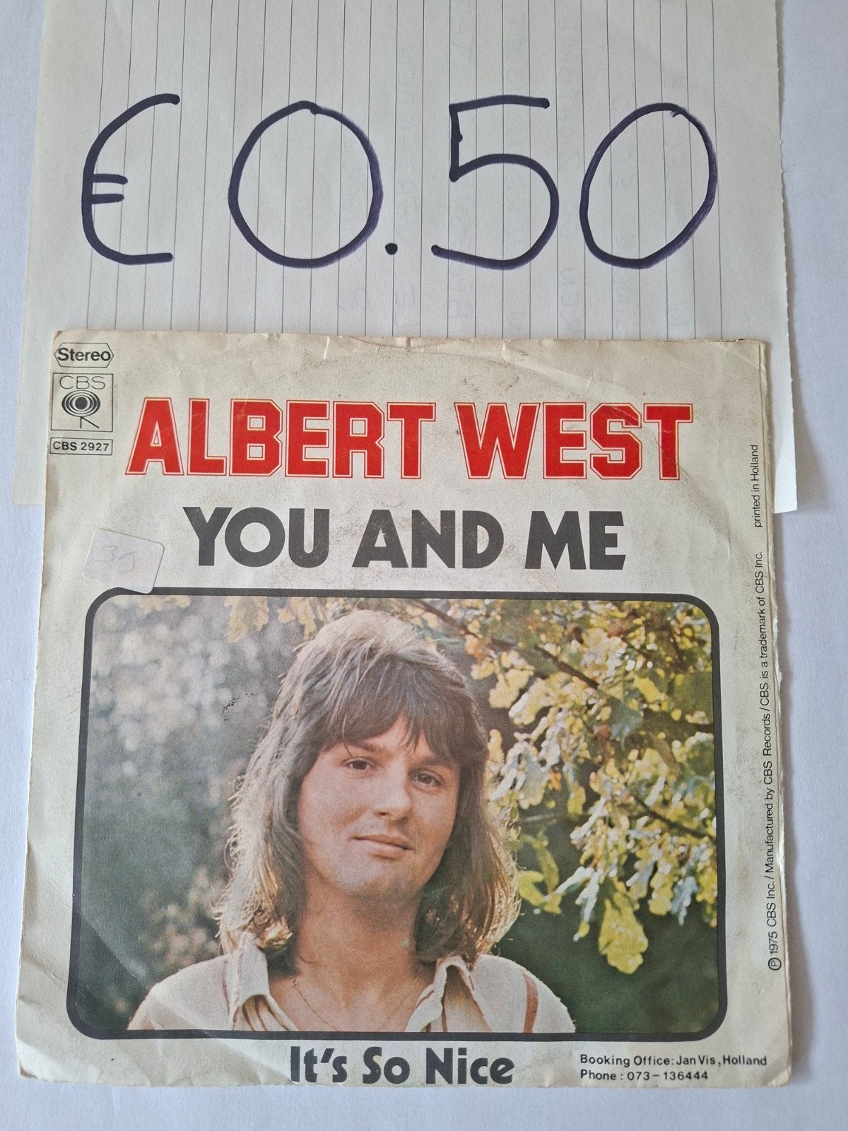 Albert West, Ophalen of Verzenden, Gebruikt, 7 inch, Pop