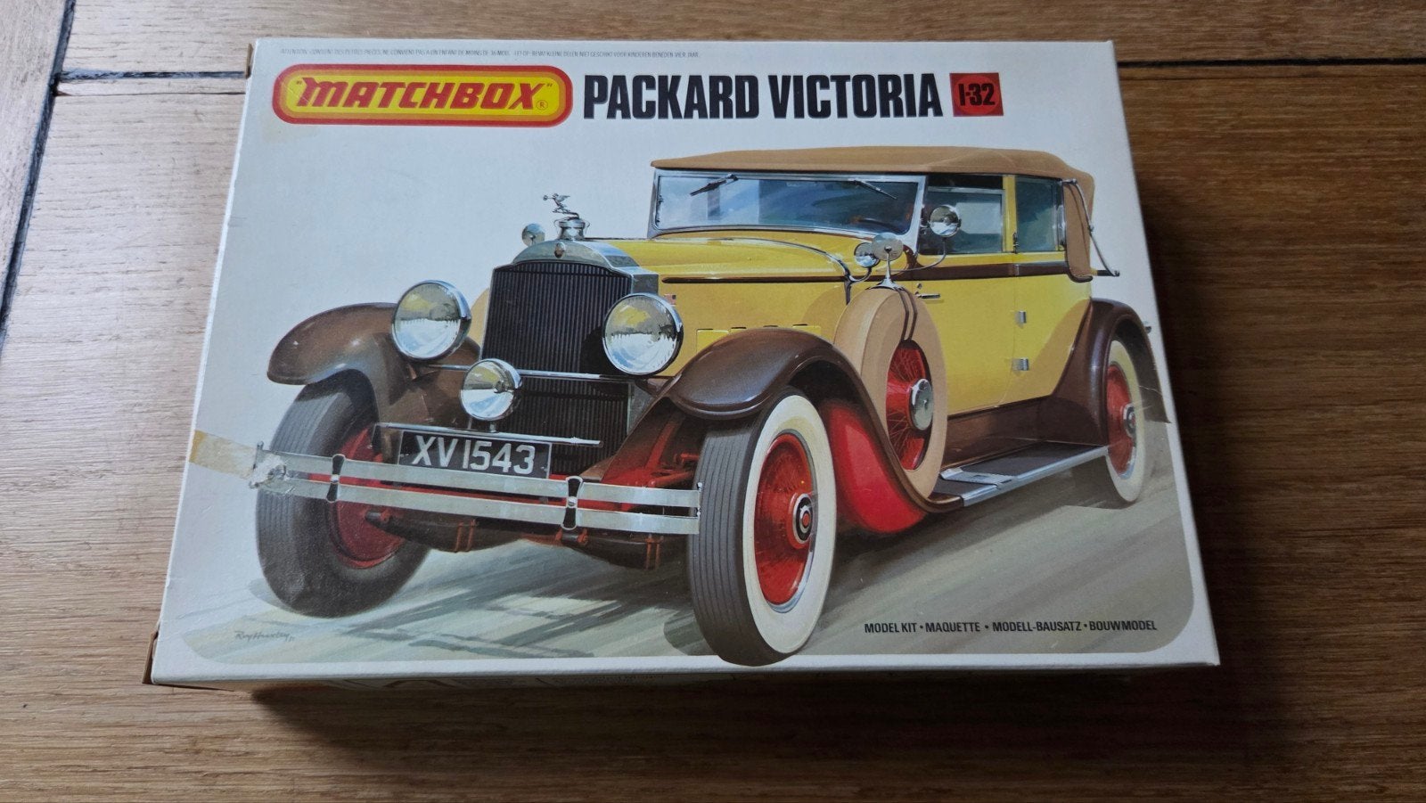 Vintage 1:32 Matchbox Packard Victoria model kit modelauto, Overige merken, Gebruikt, Auto, 1:32 tot 1:50