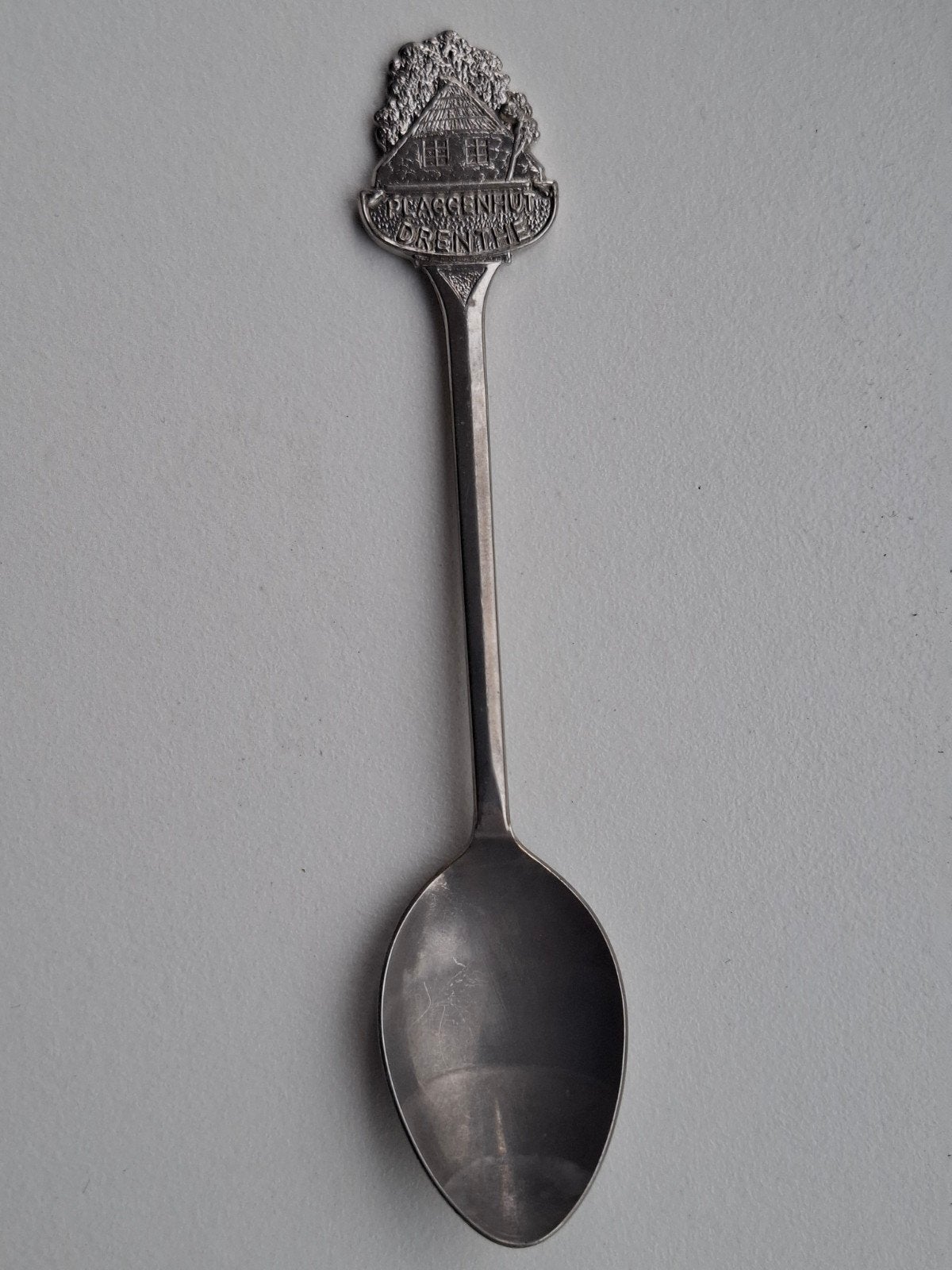 Vintage Souvenir Theelepel Plaggenhut Drenthe, Ophalen of Verzenden