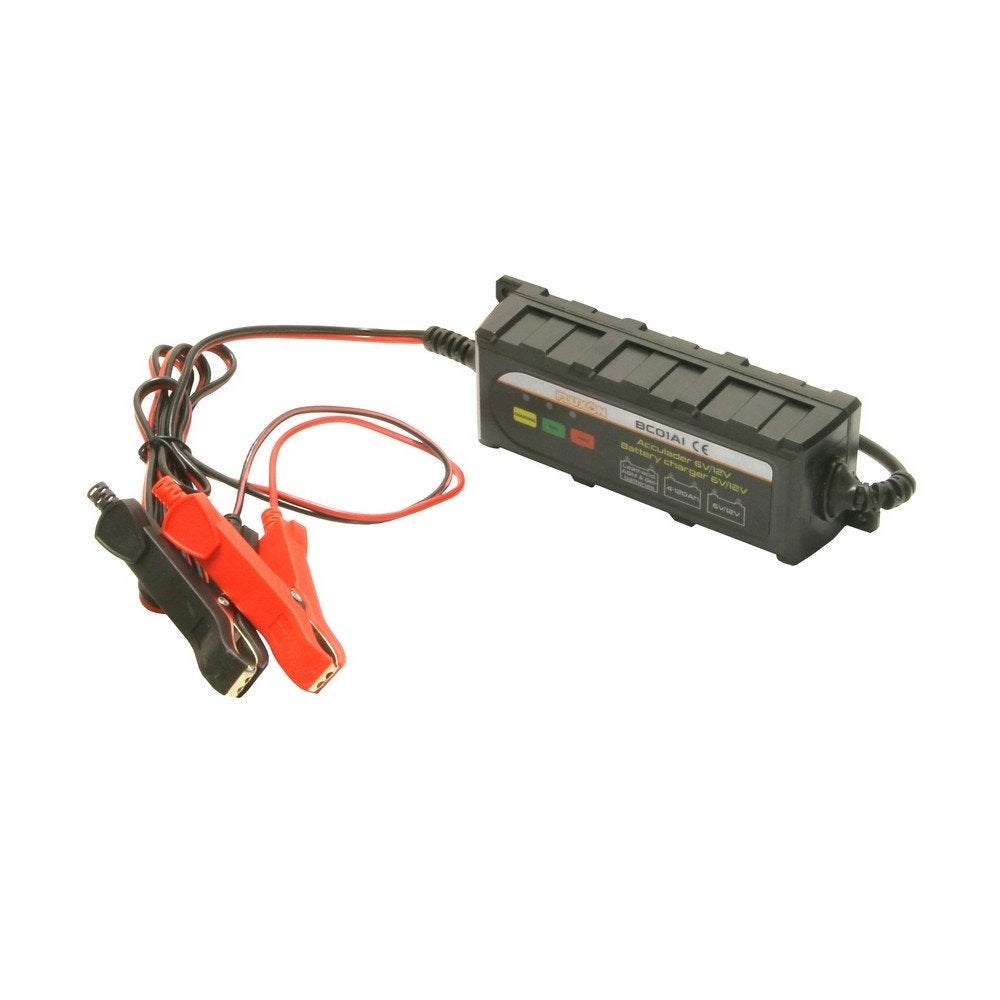 Acculader - Druppellader 5-traps 6V / 12V - 1A, Niet ingevuld, Niet ingevuld, Nieuw, Ophalen of Verzenden