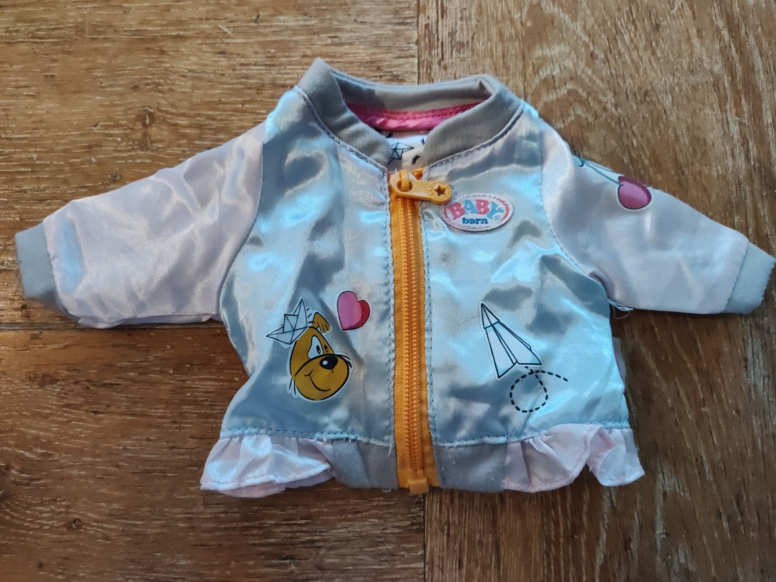 Baby Born poppenjasje met ruffles en print, Ophalen of Verzenden